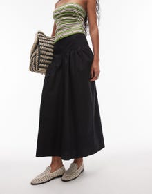 Topshop TOPSHOP Skirt -Black - 139800606