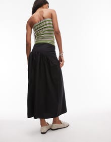 Topshop TOPSHOP Skirt -Black - 139800606