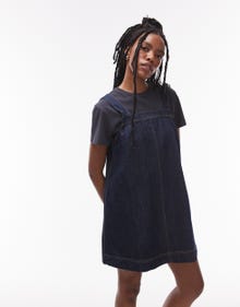 Topshop TOPSHOP Klänning -MID BLUE - 140115272