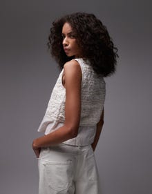 Topshop TOPSHOP Top -Ivory - 140140207