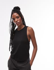 Topshop TOPSHOP Tops -Black - 140375056