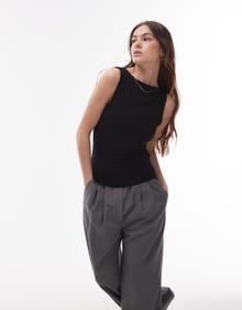 Topshop TOPSHOP Top -Black - 140375809