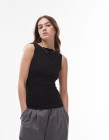 Topshop TOPSHOP Top -Black - 140375809