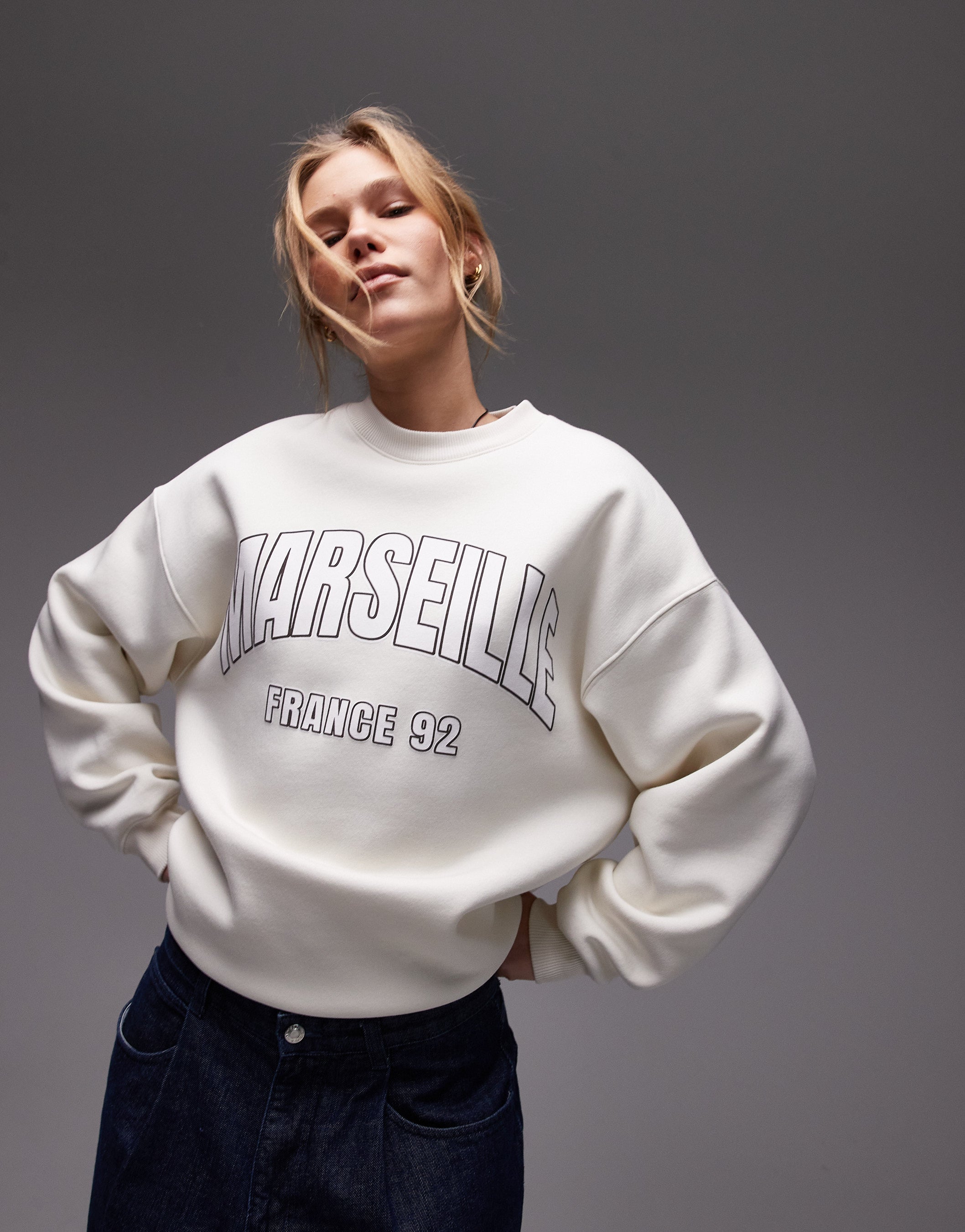 Sudadera Vero Moda Octavia - Básica De Manga Larga Y Cuello Redondo Para Mujer