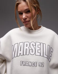 Topshop TOPSHOP Felpe -Cream - 140395949