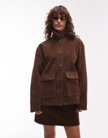 Topshop TOPSHOP Jas -Brown - 140413953