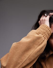 Topshop TOPSHOP Jacket -Tan - 140413955