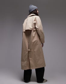 Topshop TOPSHOP Trenchcoat -Stone - 140413959