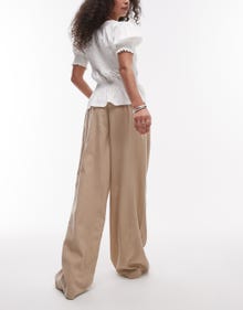 Topshop TOPSHOP Trousers -Stone - 140439329