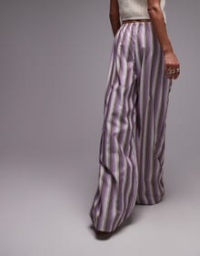 Topshop TOPSHOP Spodnie -Purple - 140464951