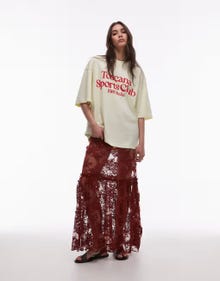 Topshop TOPSHOP Gonna lunga -Brown - 140556551