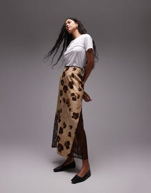 Topshop TOPSHOP Gonne -Brown - 140556556
