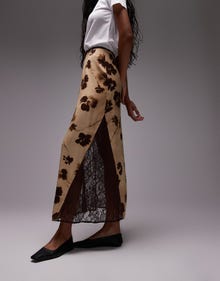 Topshop TOPSHOP Gonne -Brown - 140556556