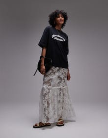 Topshop TOPSHOP Long skirt -Ivory - 140556558