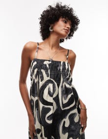 Topshop TOPSHOP Vestito midi -Multi - 140622008