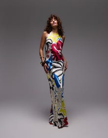 Topshop TOPSHOP Vestido largo -Multi - 140659010