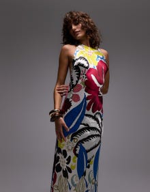 Topshop TOPSHOP Vestido largo -Multi - 140659010