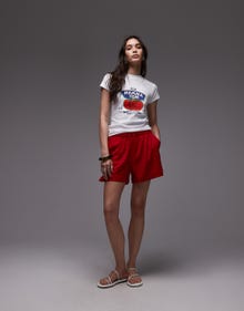 Topshop TOPSHOP Shorts -Red - 140702115
