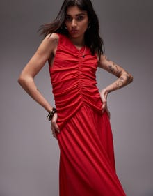 Topshop TOPSHOP Lång klänning -Red - 140828685