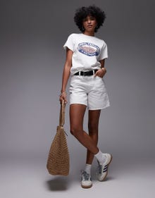 Topshop TOPSHOP Shorts -Ivory - 140987542