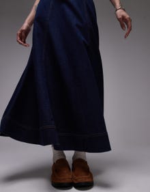 Topshop TOPSHOP Lange rok -MID BLUE - 140988481