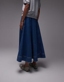 Topshop TOPSHOP Gonna lunga -Light Blue - 140988482