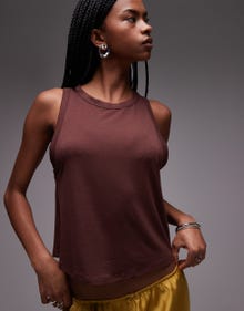 Topshop TOPSHOP Top -Brown - 141036176