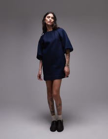 Topshop TOPSHOP Short dress -MID BLUE - 141037718
