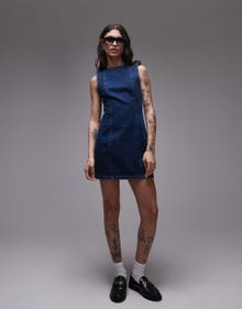 Topshop TOPSHOP Kurzes Kleid -MID BLUE - 141037720