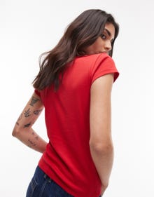 Topshop TOPSHOP T-Shirt -Red - 141070765