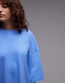Topshop TOPSHOP T-shirt -Light Blue - 141070770