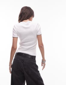 Topshop TOPSHOP T-shirt -Ivory - 141070771