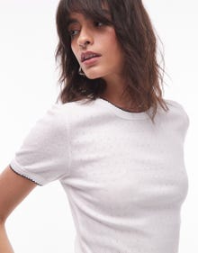 Topshop TOPSHOP T-shirt -Ivory - 141070771