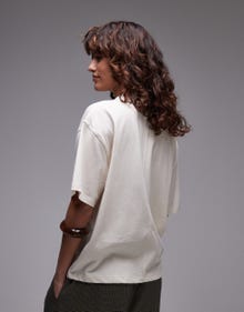 Topshop TOPSHOP T-shirt -Stone - 141102396