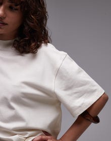 Topshop TOPSHOP T-shirt -Stone - 141102396