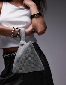 Topshop TOPSHOP Bag -Silver - 141464500