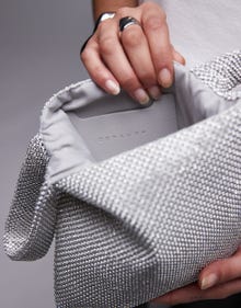 Topshop TOPSHOP Bag -Silver - 141464500