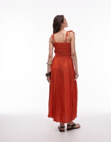 Topshop TOPSHOP Robe midi -Orange - 141503059