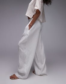 Topshop TOPSHOP Pantalones -White - 141528264