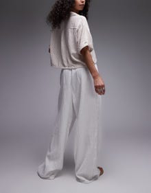 Topshop TOPSHOP Pantalones -White - 141528264