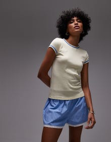 Topshop TOPSHOP Shorts -MID BLUE - 141528270