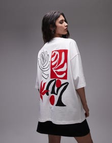 Topshop TOPSHOP T-shirt -White - 141730811