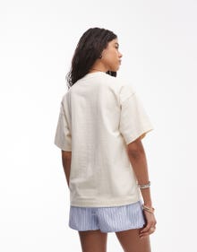 Topshop TOPSHOP T-Shirt -Ivory - 141733283