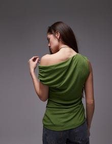 Topshop TOPSHOP Top -MID GREEN - 141912424