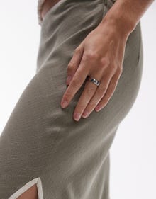 Topshop TOPSHOP Long Skirt -MID GREEN - 141936003