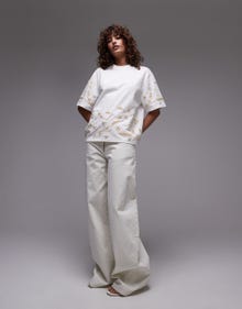 Topshop TOPSHOP T-shirt -White - 142086413