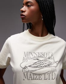 Topshop TOPSHOP T-Shirt -Yellow - 142175727