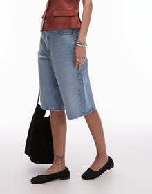 Topshop TOPSHOP Shorts -Light Blue - 142436177