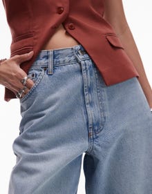 Topshop TOPSHOP Shorts -Light Blue - 142436177