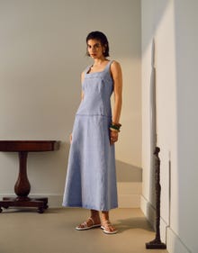 Topshop TOPSHOP Vestido midi -Light Blue - 144074954